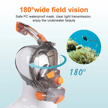 SMACO Full Face Wide View Foldable Anti Fog Snorkel Mask