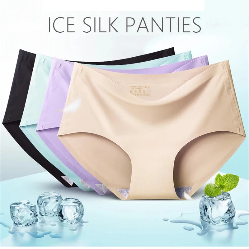 Multi-pack Seamless Mid Rise Soft Panties