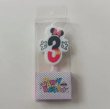 Happy Birthday Number Decorative Candles