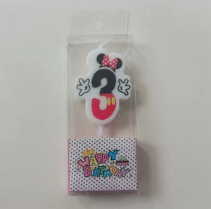 Happy Birthday Number Decorative Candles