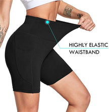 High Waist Pocketed Sport Shorts