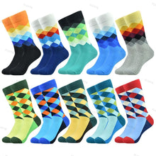 Colorful Designer Print Combed Cotton Socks