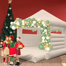 14ft Commercial White Inflatable Trampoline Castle