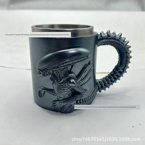 Cross-Border New Xenomorph 3D Coffee Cup