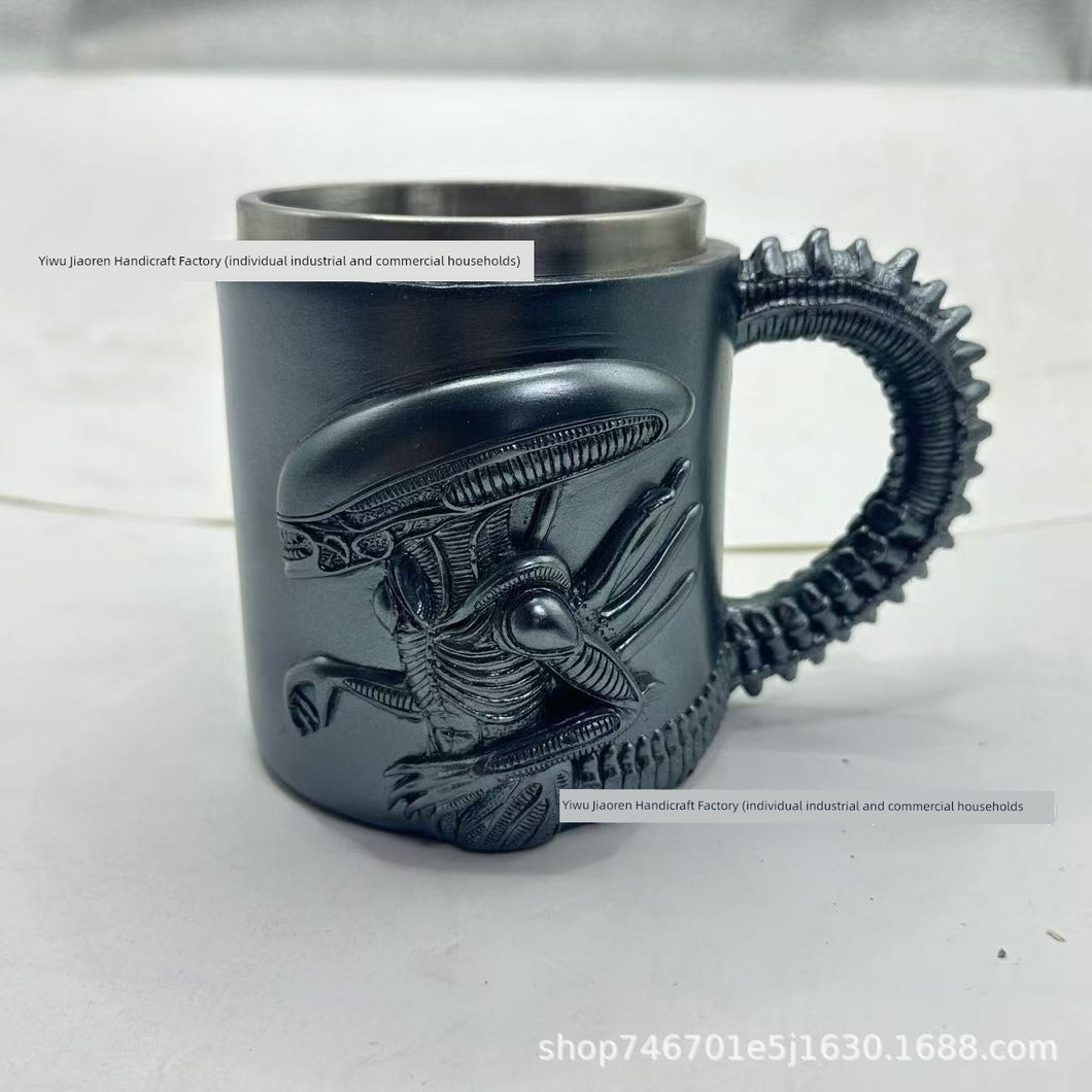 Cross-Border New Xenomorph 3D Coffee Cup