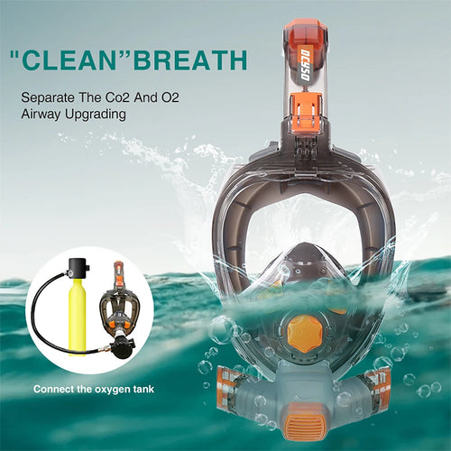 Diving Dry Type Anti-fog Mask