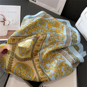 Printed Pashmina Silk Scarf