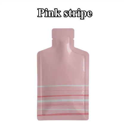 100PCS~500PCS Open Top Aluminum Foil Liquid Cruise Bags