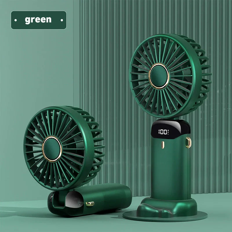 Electric Portable Mini Rechargeable Neck Fan