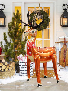 1/2pcs Standing Christmas Elk Balloons