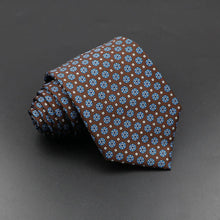 Silk 7.5cm Soft Colorful Novelty Necktie