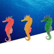 Silicone Artificial Luminous Hippocampus Aquarium Ornament