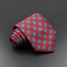 Silk 7.5cm Soft Colorful Novelty Necktie