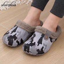 Shevalues Plush Fur Clogs Slippers