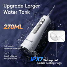Cordless Water Dental Flosser 4 Jet Tips 4 Modes