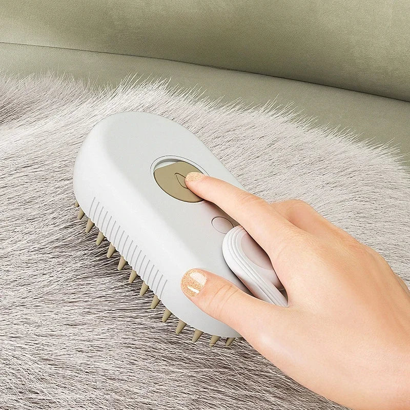 Hair Removal Steaming Pet Brush