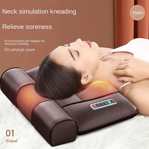 Electric Vibrating Heating Infrared Massager Mattress