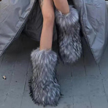 Fluffy Faux Fur Boots