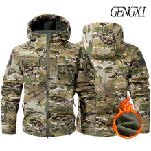 Softshell Fleece Lined Tactical Windproof Waterproof Jacket