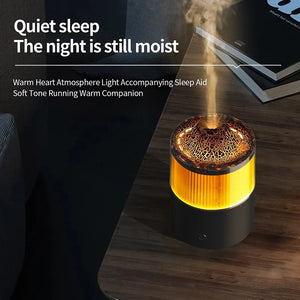 Cool Flame Colorful Small Mini Ambient Lamp  Aromatherapy Machine