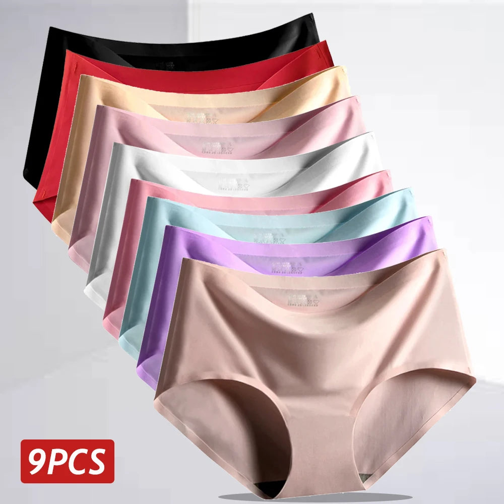 Multi-pack Seamless Mid Rise Soft Panties