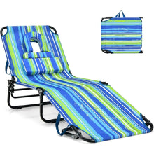 350lbs Capacity Lounge Chair with Face Hole