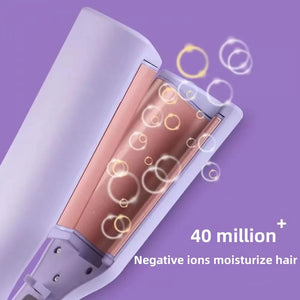 Deep Wave Hair Curler 4 Temperature Adjustable Fast Heating Crimping Iron