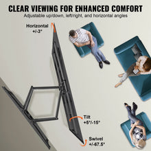 VEVOR Full Motion TV Mount Fit for Most 26-90in TVs Swivel Tilt Horizontal Adjustment
