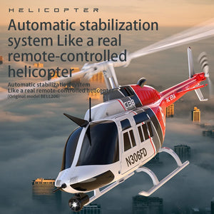 C138 1:33 Simulation 6 Axis Gyro Altitude Hold Remote Control Helicopter