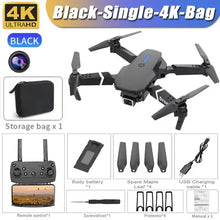 E88 4K Wide-Angle HD 1080P Camera WiFi FPV Height Hold Foldable RC Drone