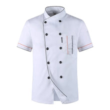 Short Sleeve Restaurant Chef Kitchen Work Uniform