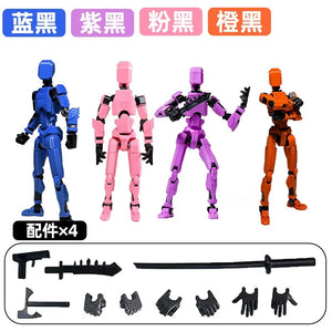 13 Action Figure Titan Multi-Jointed Movable Shapeshift Robots