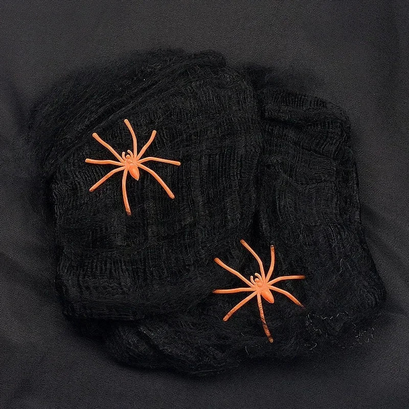 Artificial Spider Web Halloween Decoration