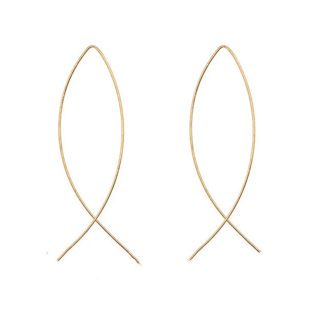 Long Crystal Tassel Earrings For Women