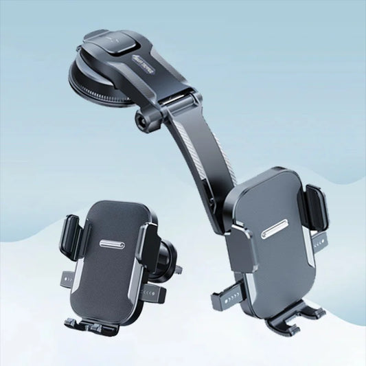 Nano Flexible Silicone, 360° Rotation Car Phone Holder –