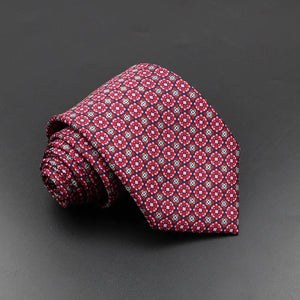 Silk 7.5cm Soft Colorful Novelty Necktie