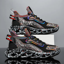 Breathable Designer Print Sneakers