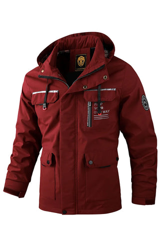 Casual Hooded Waterproof Outdoor Soft Shell Winter Coat