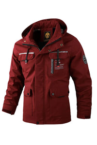 Casual Hooded Waterproof Outdoor Soft Shell Winter Coat