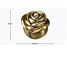 Zinc Alloy Metal Rose Urn