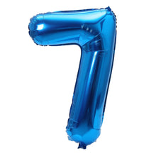 32inch Rainbow Gradient Number Foil Balloons