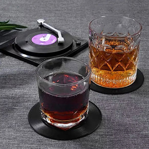 6/1Pcs Creative Retro Heat Resistant Non-slip Mat