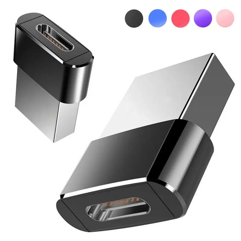 5pcs USB C to USB A Adapter Type C PD Charger Power Adapter for iPhone