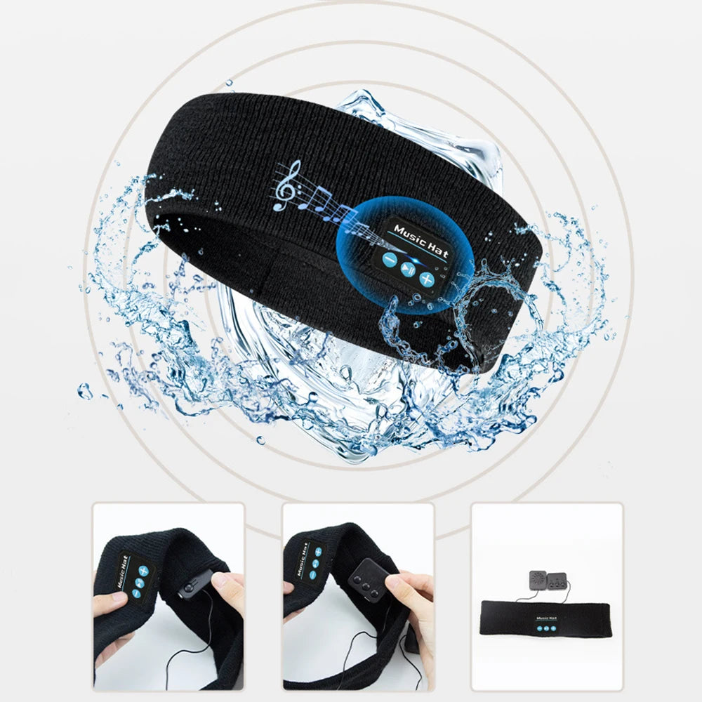 Wireless Bluetooth Thin Comfortable Headbands