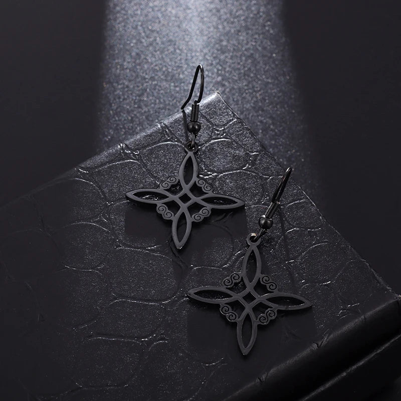 Witch Knot Cuff Stainless Steel Bracelet