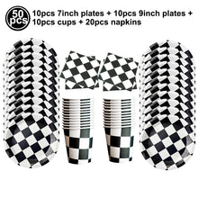 Racing Birthday Decorations Tableclothb