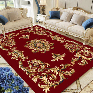 Gorgeous Washable European Style Traditional Pattern Area Rug