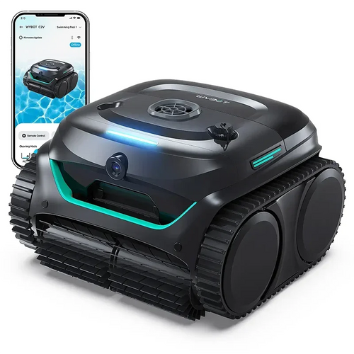 Robot Swimming Pool Cleaner C2V APP AI Vision Self-Learning
