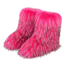 Winter Furry Faux Fur Boots