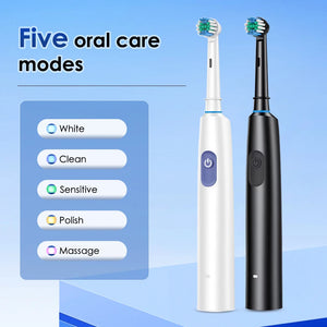 Electric Rotary Tooth Brush With Timer and 8 Heads